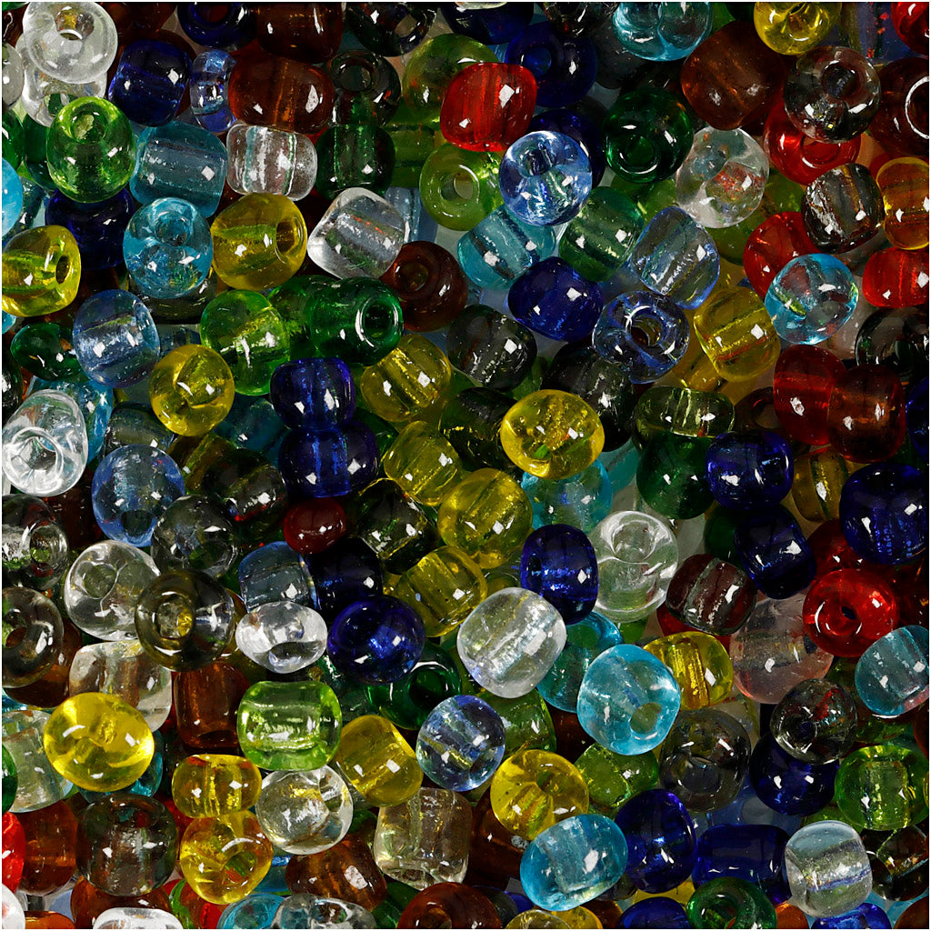 Creativ Company - Creativ Company Https://www.cchobby.nl/rocailles-d-4-mm-afm-6-0-gatgrootte-0-9-1-2-mm-transparant-glans-130-gr-1-doos