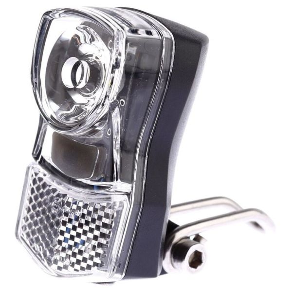 Phare IkziLight Little 1x1W LED, chromé, avec support (Emballage atelier)