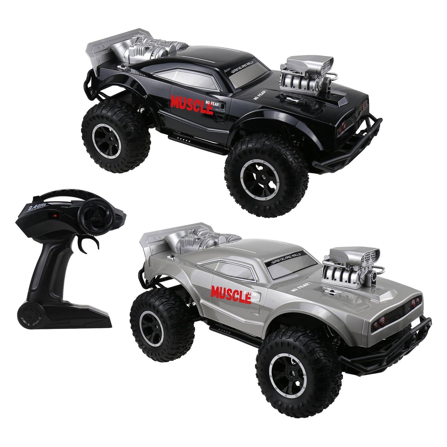 Rc - Rc no fear muscle car 1:8 2.4ghz