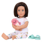Puch - Puch Deluxe outfit pyjama en kamerjas voor poppen