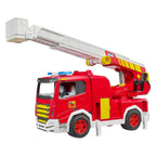 Bruder - Bruder roadmax brandweerwagen met draaibare ladder
