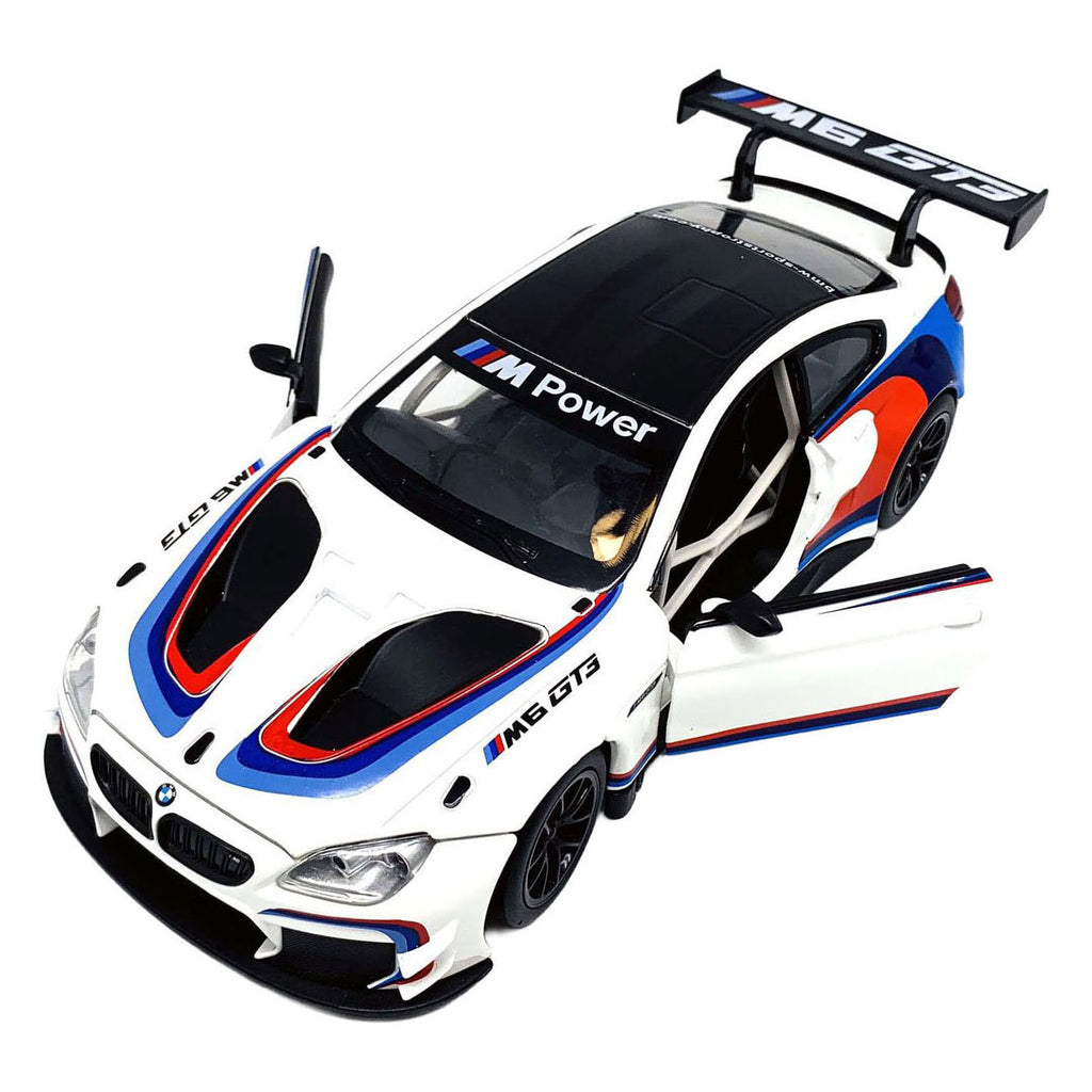 - BMW M6 GT3 Die-Cast Auto met Licht en Geluid - 1:24