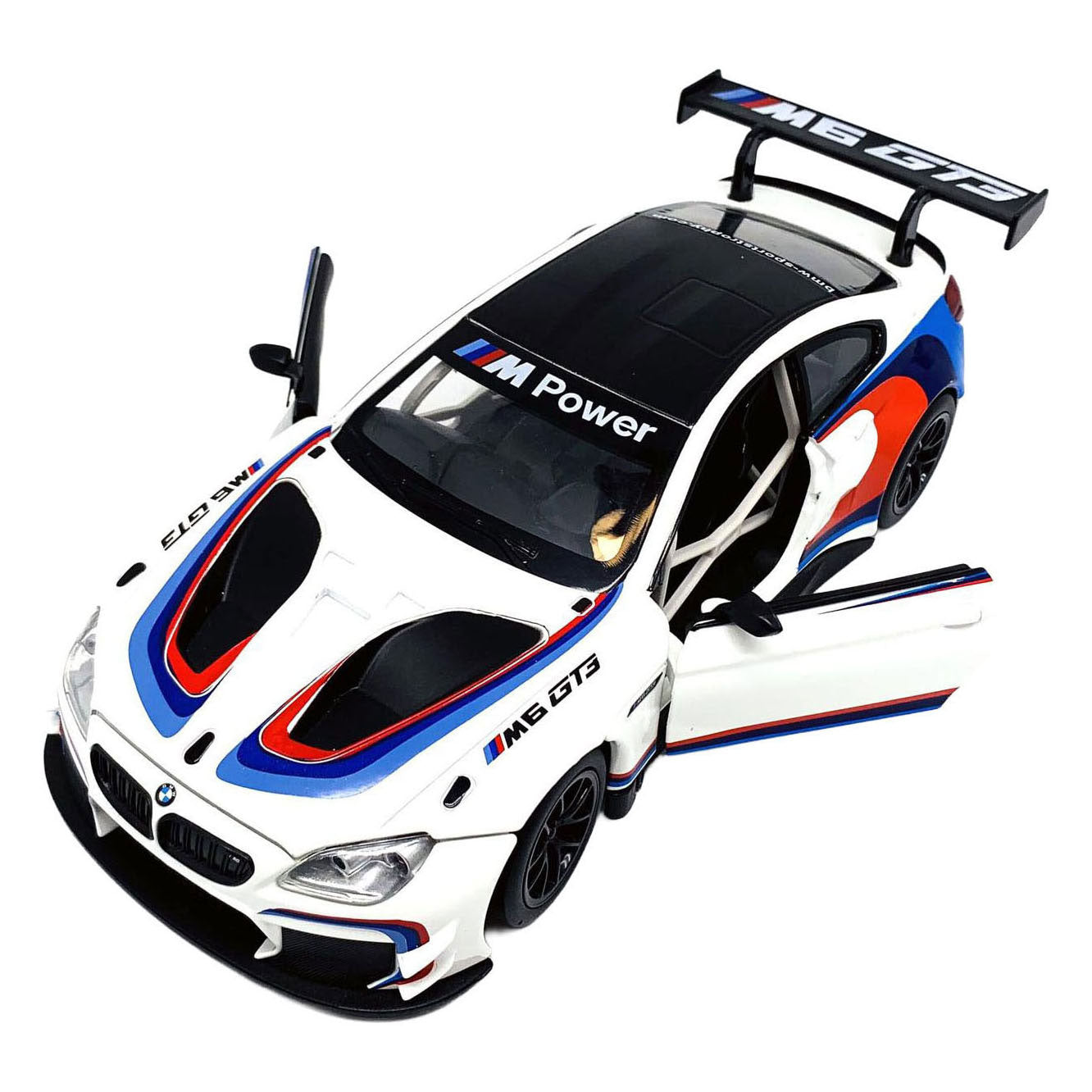 - BMW M6 GT3 Die-Cast Auto met Licht en Geluid - 1:24