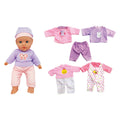 - Babypop met Geluiden en Outfits - 41cm