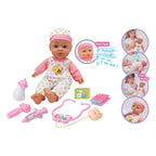 - Zieke Babypop met Oplichtende Wangen