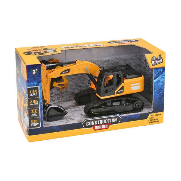 Rc - Rc graafmachine met licht - 2.4ghz