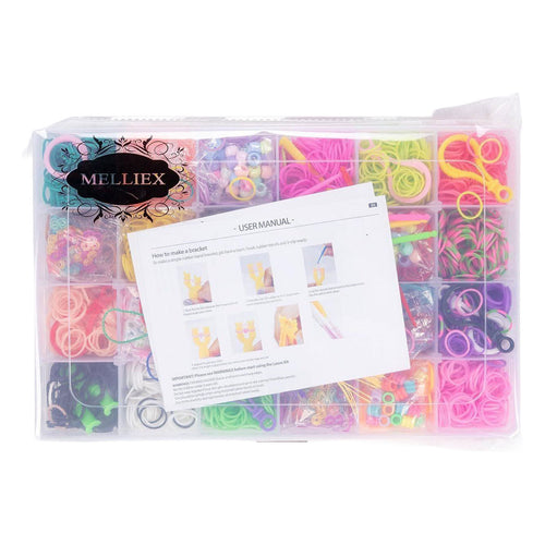- Loom Bands Set met Instructies - 5000dlg.