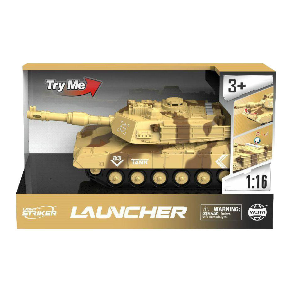 - Tank met Licht en Geluid 1:16 - 26cm