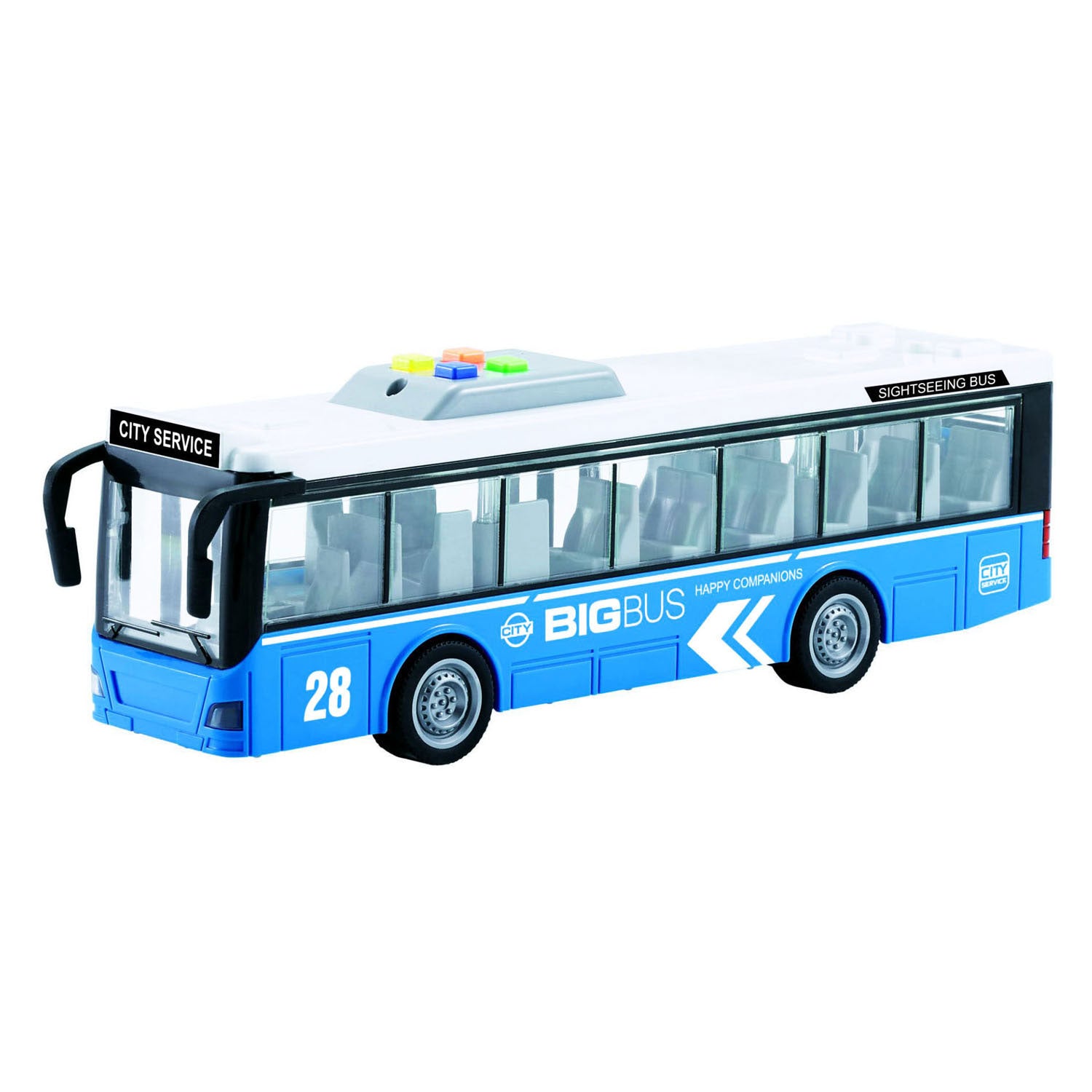 - Stadsbus met Licht en Geluid - 28cm