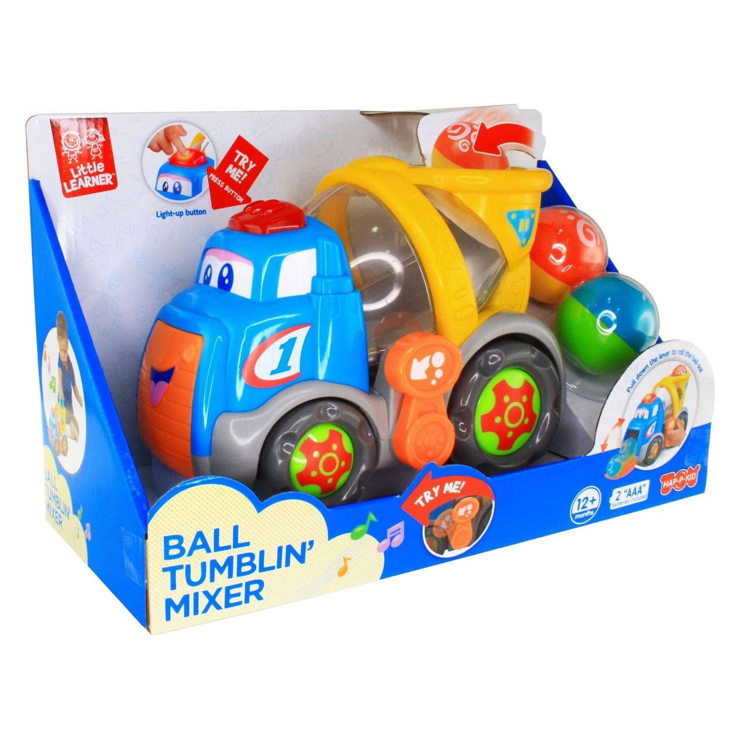 - Ball Tumblin' Mixer Ballenvrachtwagen