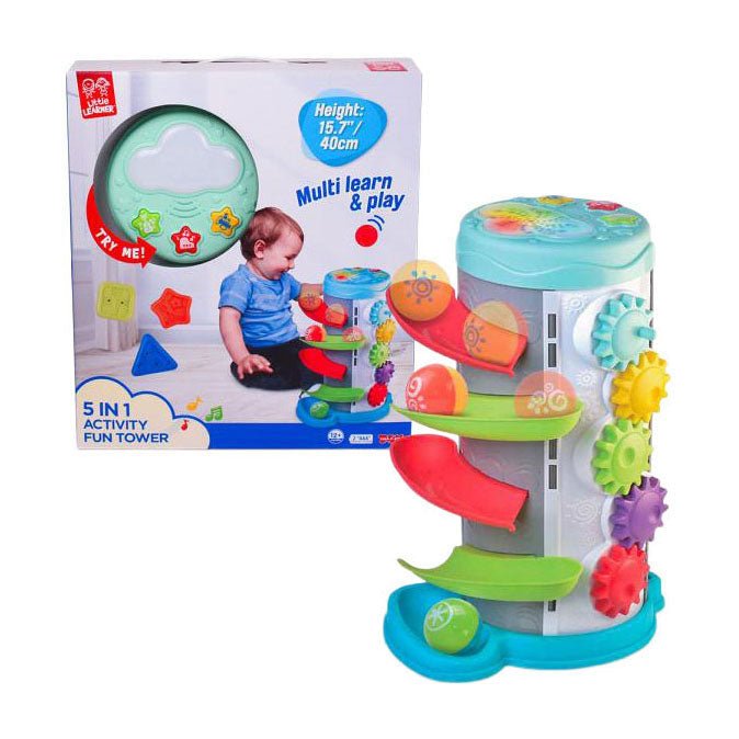 - 5-in-1 Activiteiten Toren met Geluid