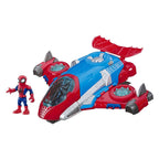 - Super Hero Adventures Spiderman Jetquarters Speelset