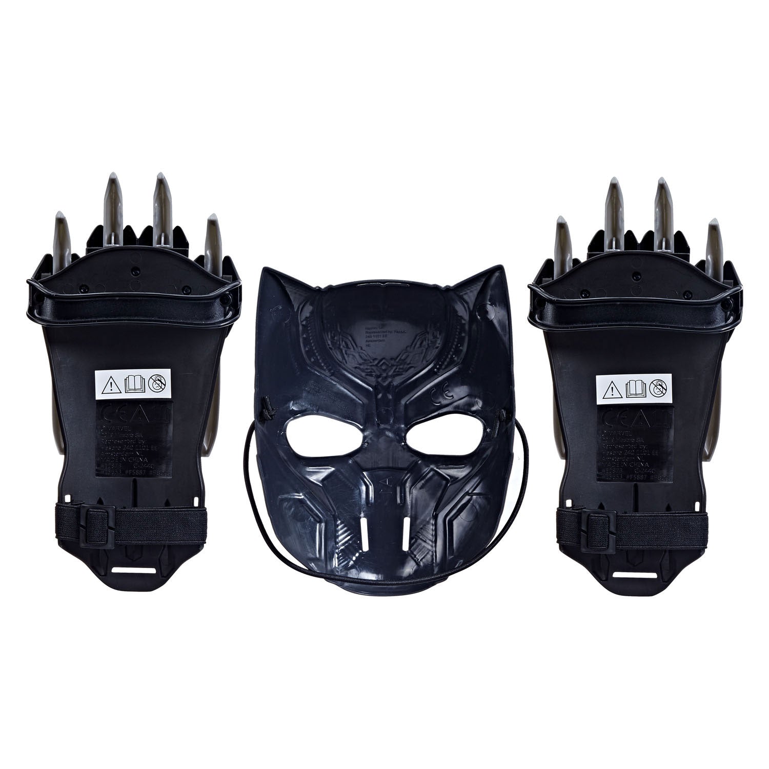 - Black Panther Strijder Pakket - Masker en Handschoenen