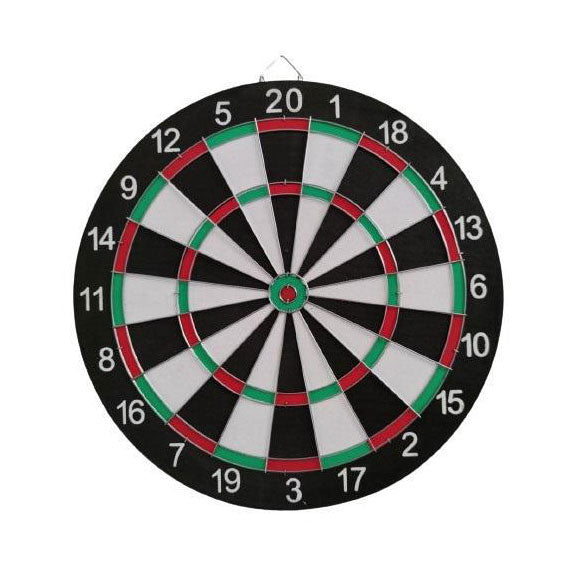 - Dartsbord met 6 Darts - 43 cm