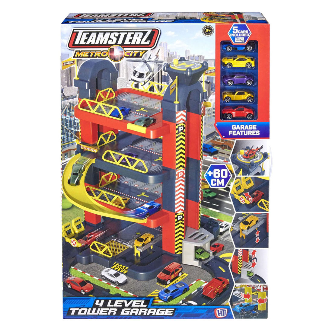 - Teamsterz Parkeergarage 4 etages - Incl. 5 Auto's