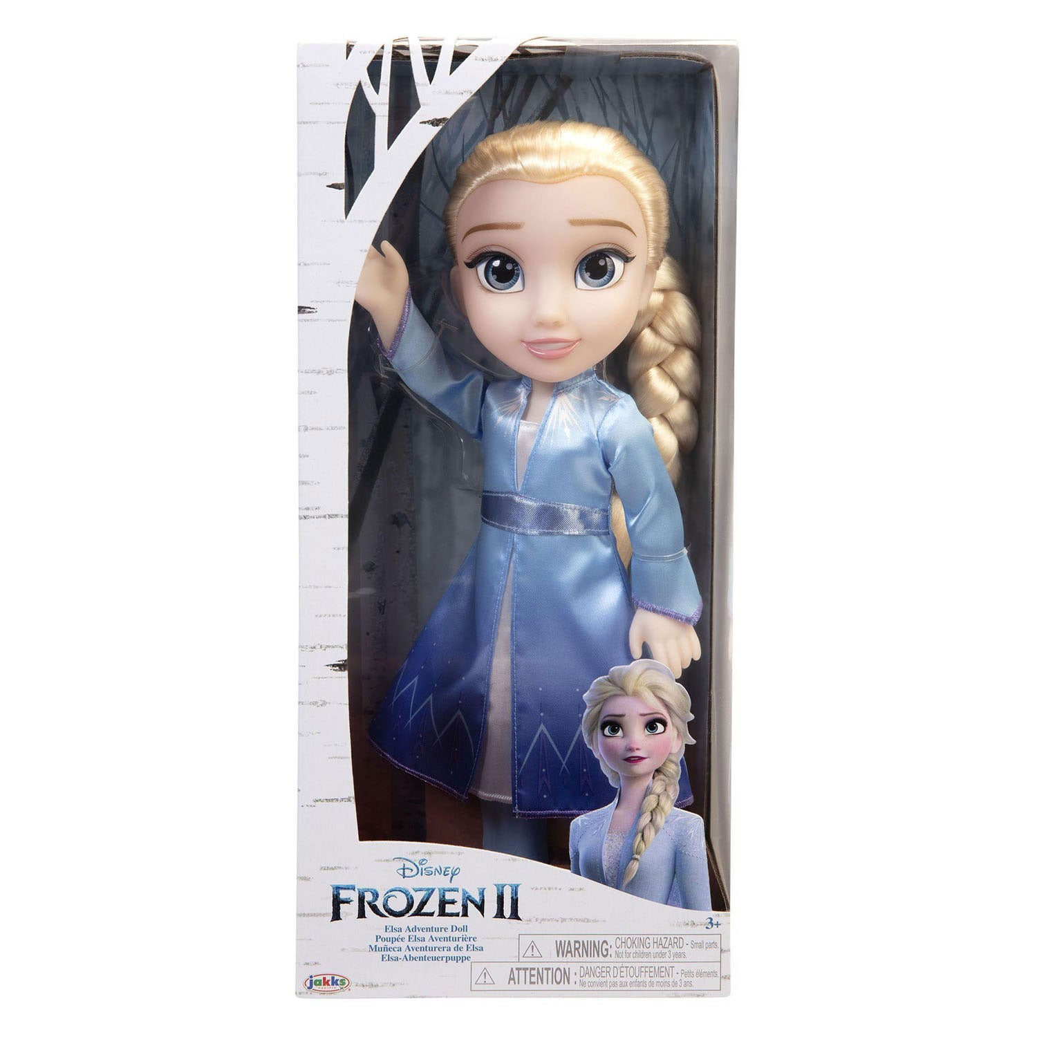 Jakks disney frozen 2 elsa op reis 35cm pop