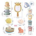 - Badspeelgoedset Pastel Kleuren - 22dlg.
