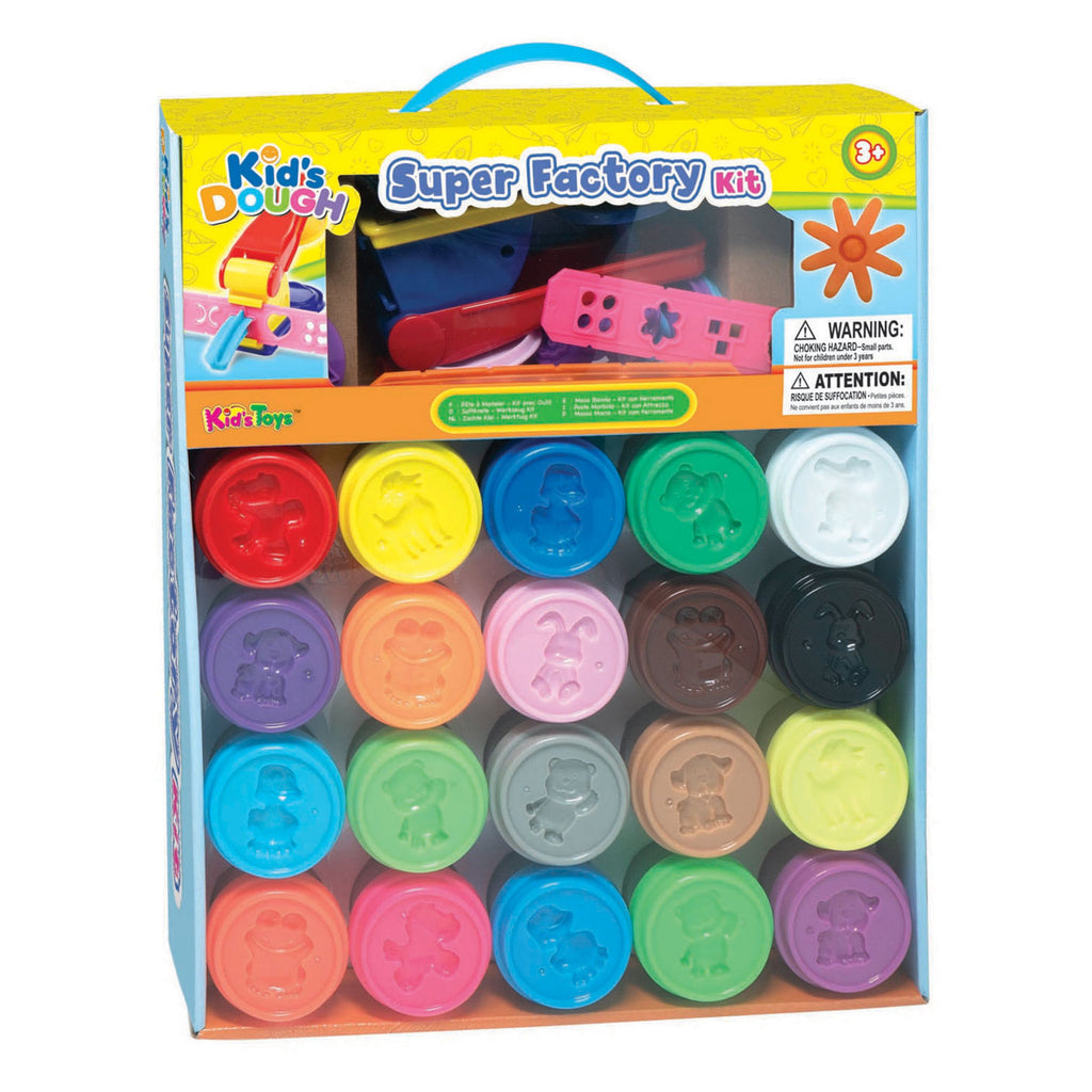 - Kid's Dough Super Factory Set - 20 stuks