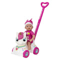 - Dollicorn Babypop met Eeenhoorn Loopauto - 37cm