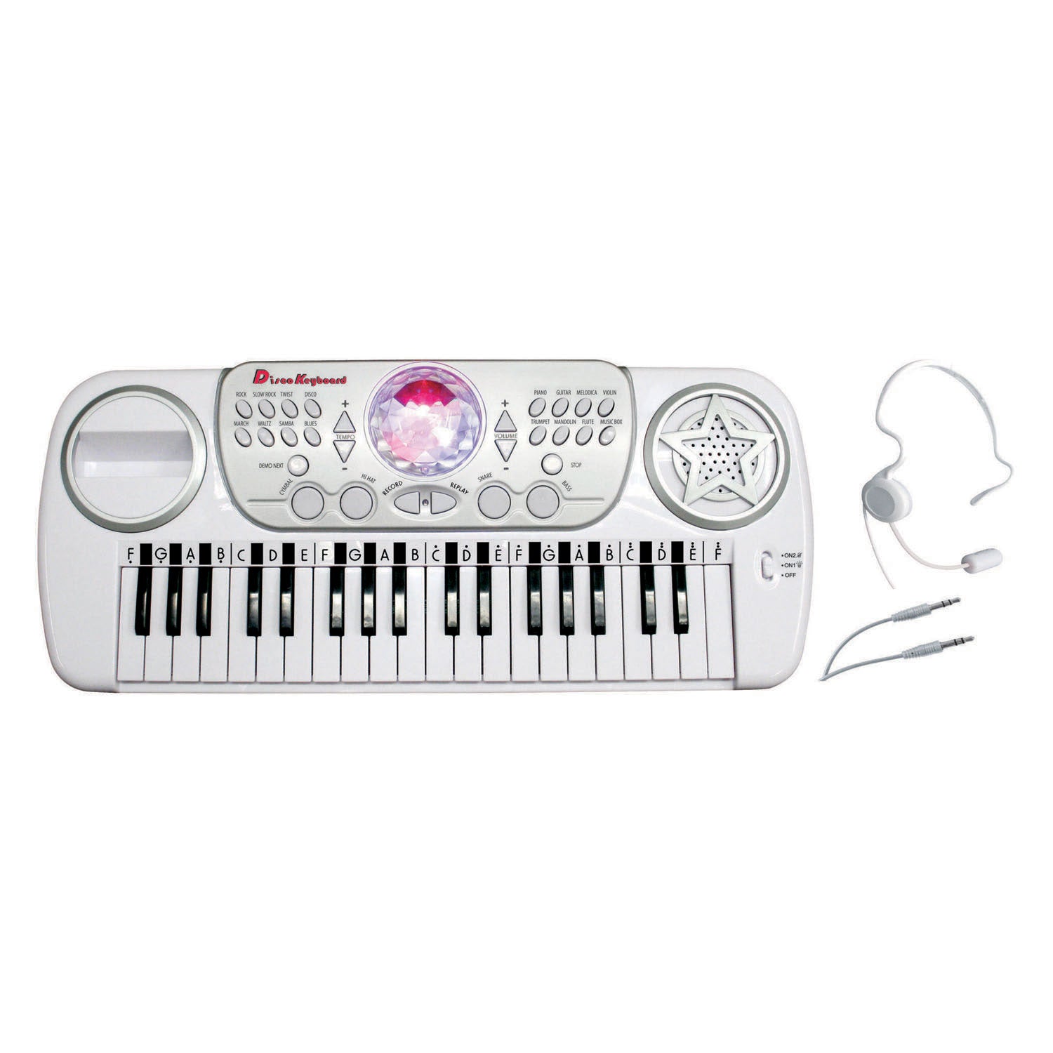 Imp - Imp Disco keyboard 37 keys discobal en hoofdmicrofoon