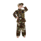 - Verkleedpak Militair - Maat 128