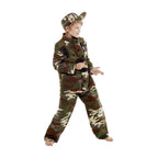 - Verkleedpak Militair - Maat 128