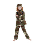 - Verkleedpak Militair - Maat 128