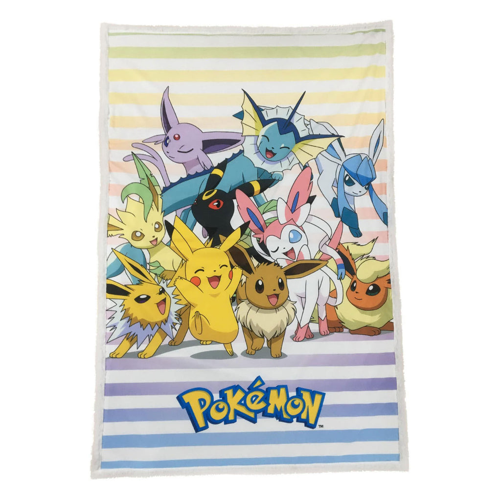 Pokémon - Pokémon Pokemon evolutions fleeceplaid 100x150cm