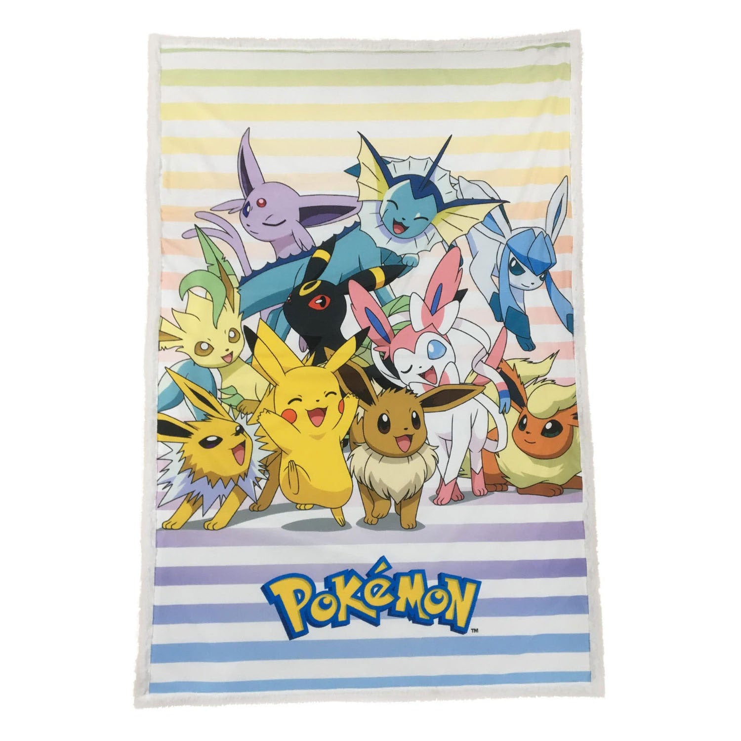 Pokémon - Pokémon Pokemon evolutions fleeceplaid 100x150cm