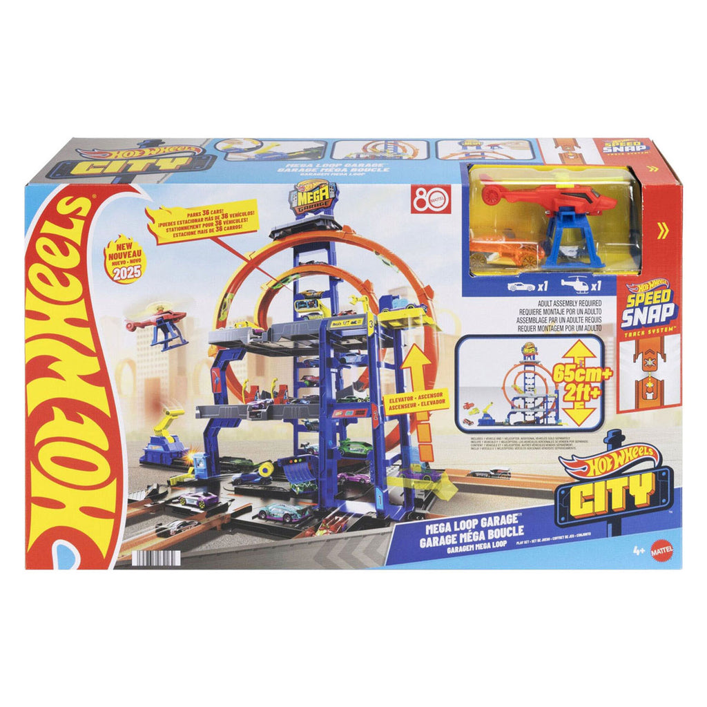 Hot wheels mega loop garage - racebaan