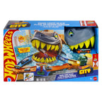 Hot wheels city haaienstrand speelset en metalen speelgoedauto