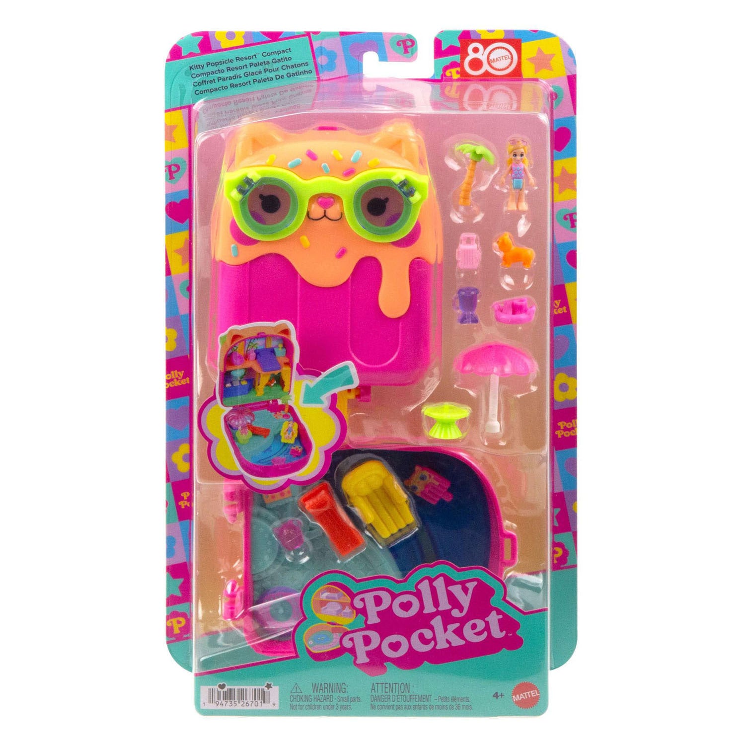 Ty - Ty Polly pocket kit popsicle compact speelset