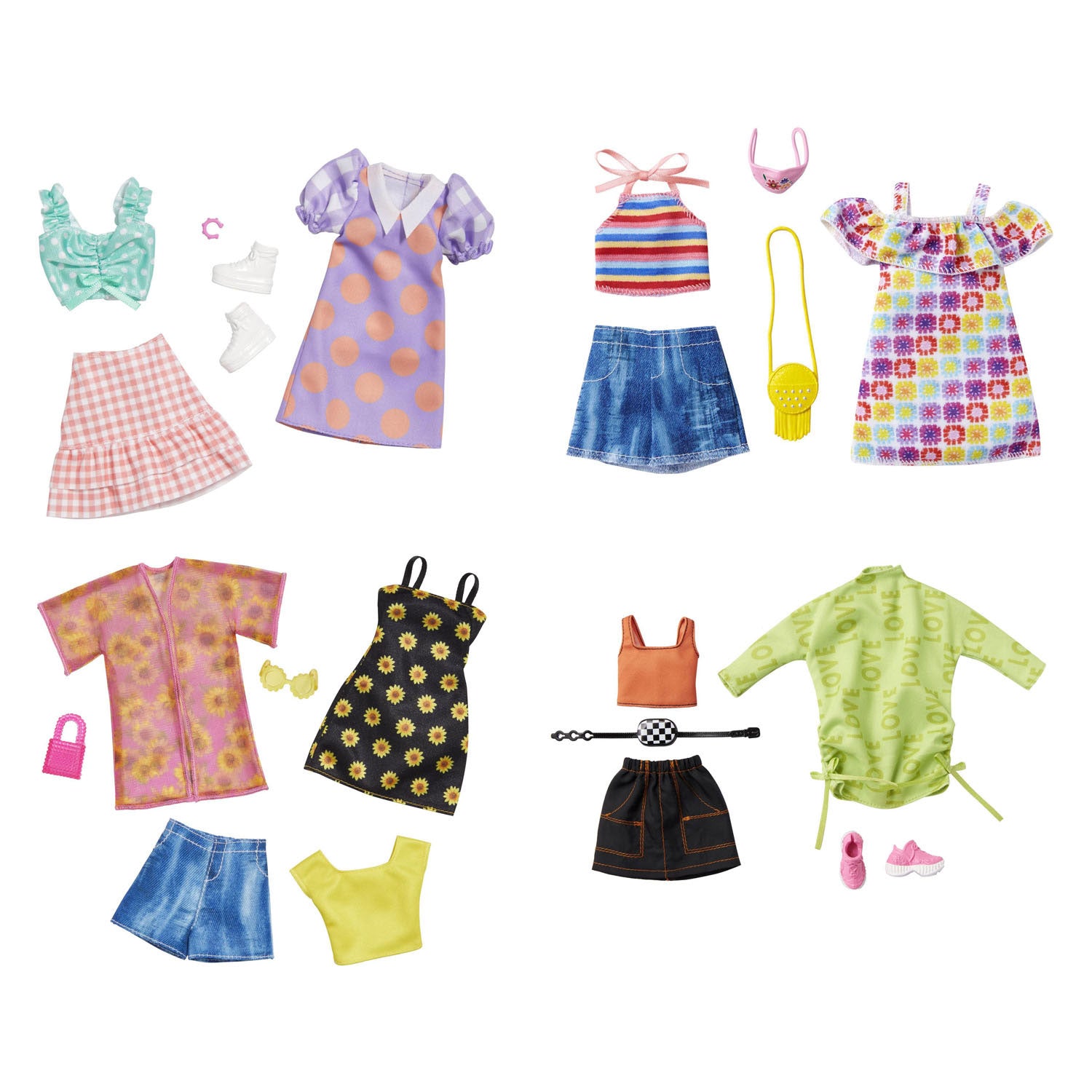 Mattel - Barbie modepopkleding en accessoires