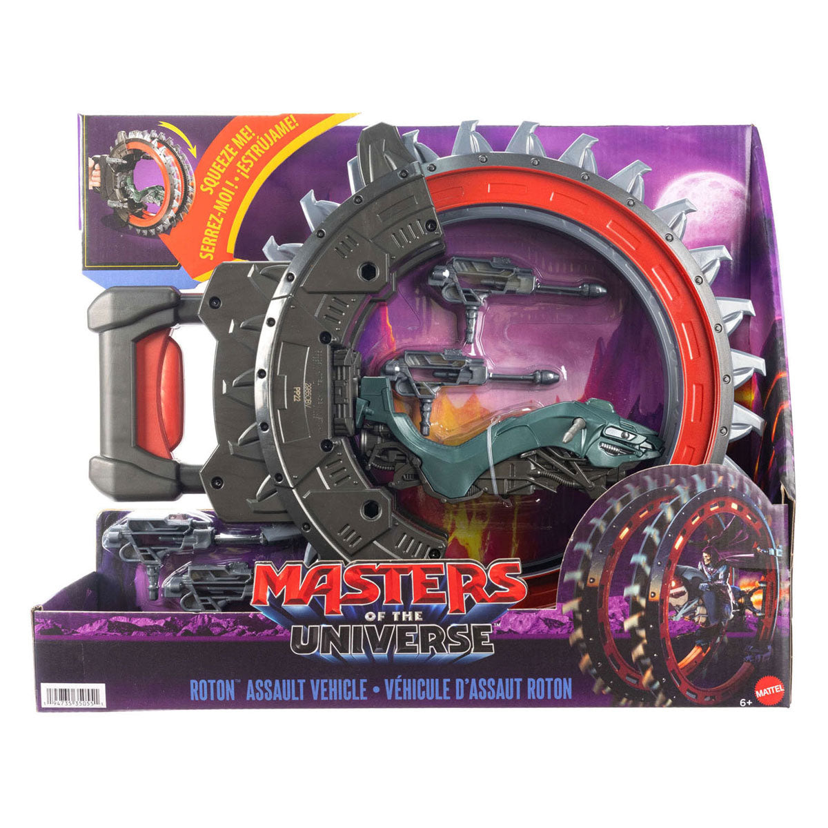 Masters of the universe 2026 film roton voertuig - 2 roterende bladen en 2 sets blasters