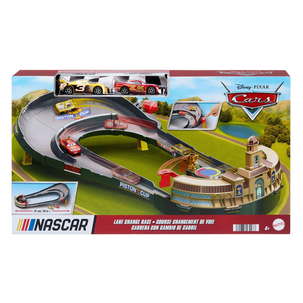 Disney - Cars nascar baanwisselrace speelset