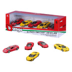 - Burago Ferrari Die Cast Auto's 1:64 - 5st.