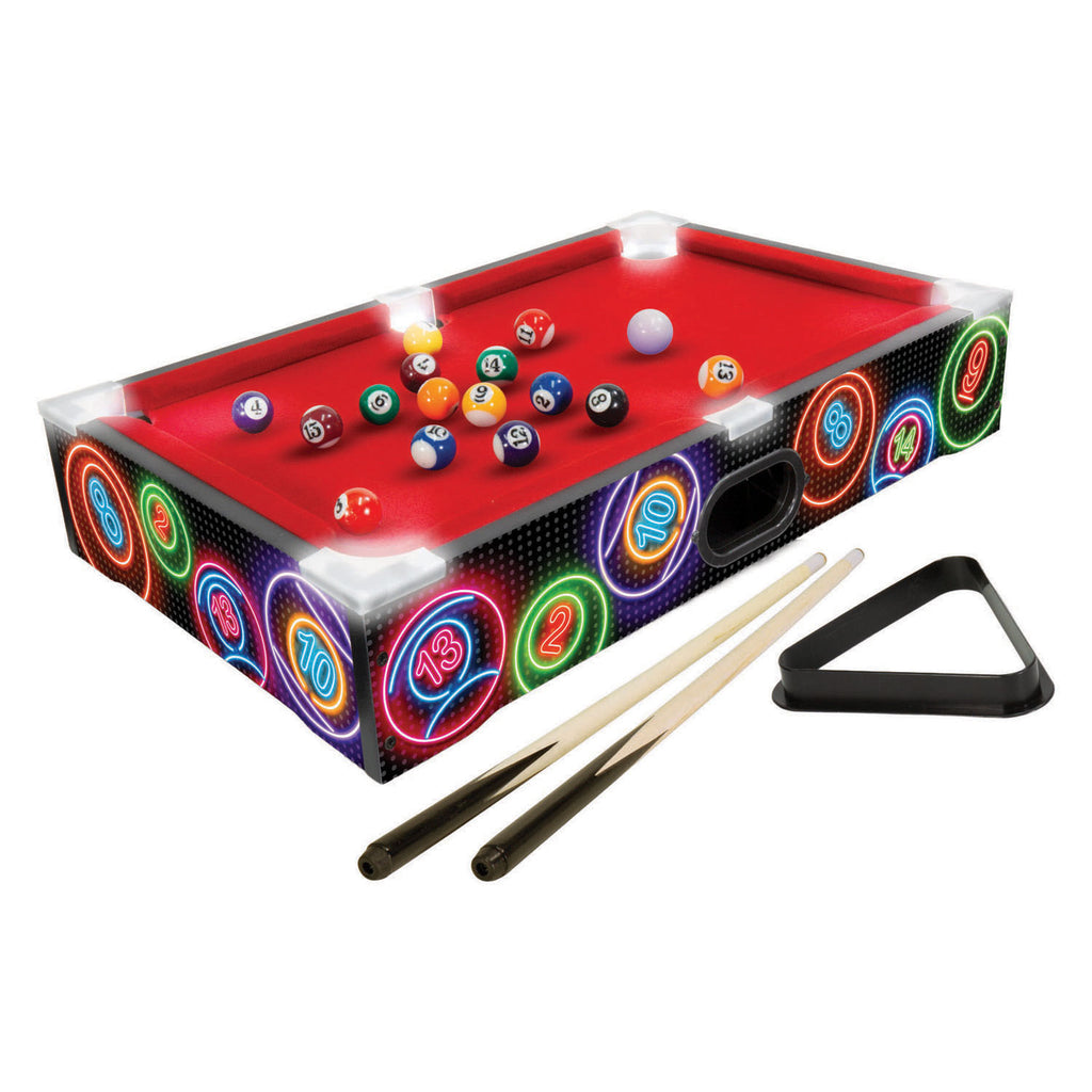 Rc - Rc Aade pool tafelbiljart neon series - 52x32x10cm