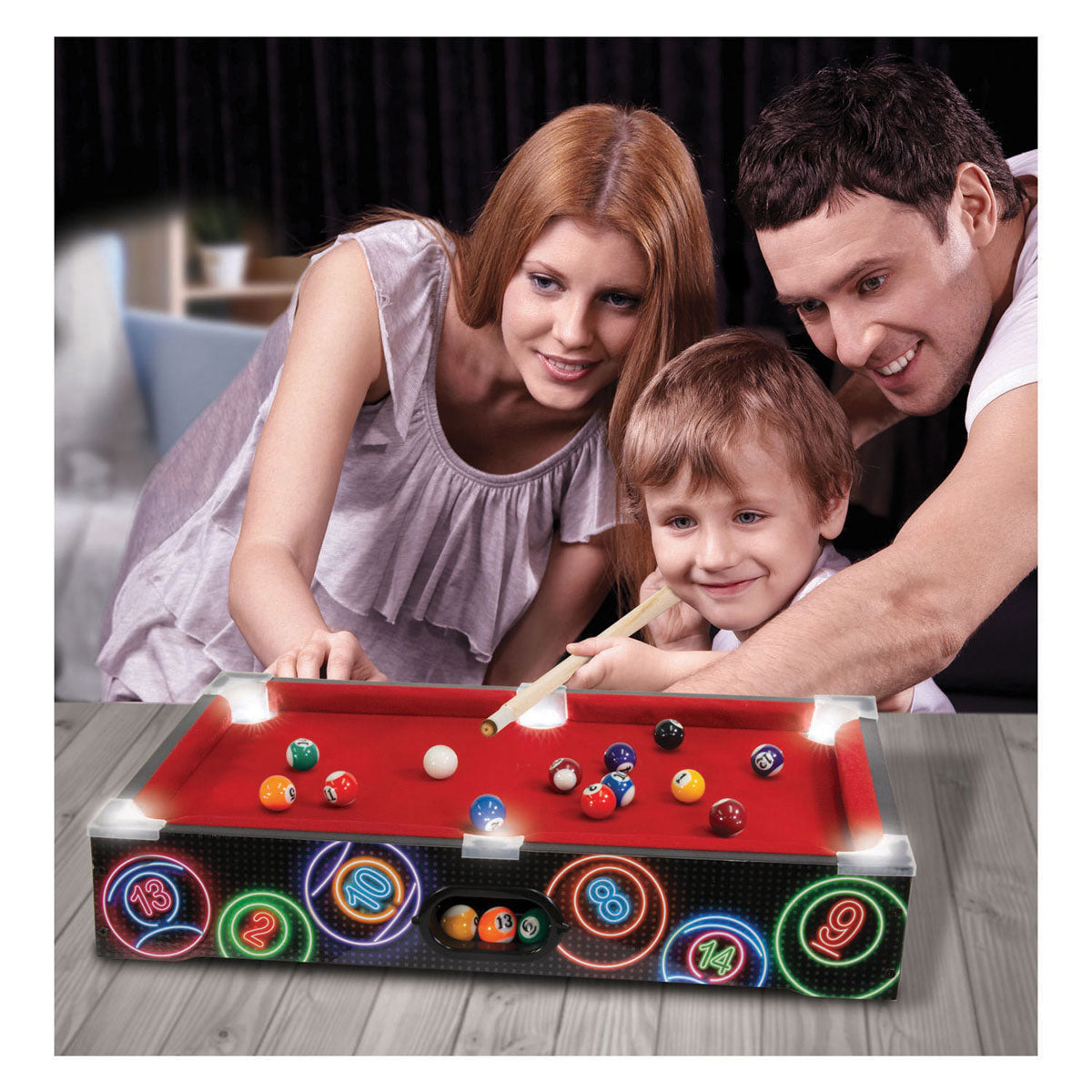 Rc - Rc Aade pool tafelbiljart neon series - 52x32x10cm