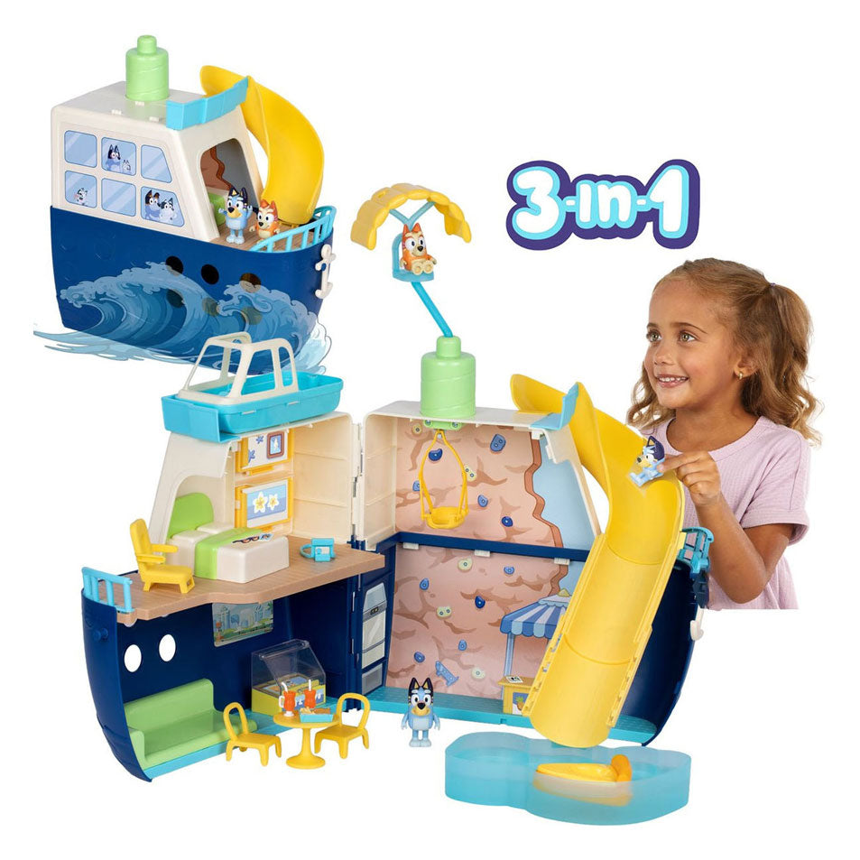 Moose Toys - Moose Toys Bluey speelset cruise schip