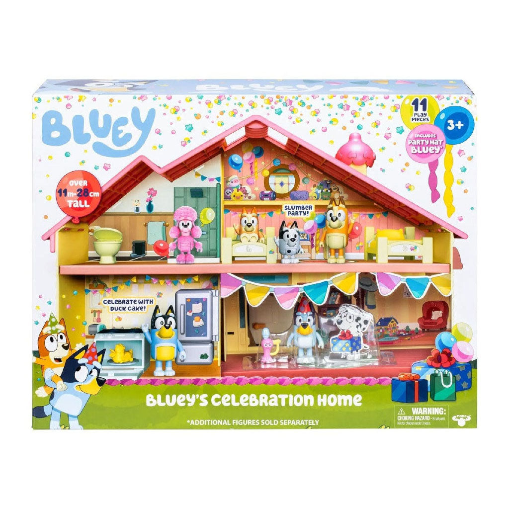 Moose Toys - Moose Toys Bluey speelset celebration huis