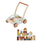 Abi - Abi Loopwagen met speelblokken
