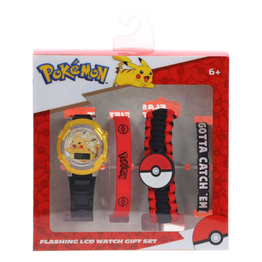 Gabby's Poppenhuis - Gabby's Poppenhuis Horloge cadeauset pokemon - 4dlg.