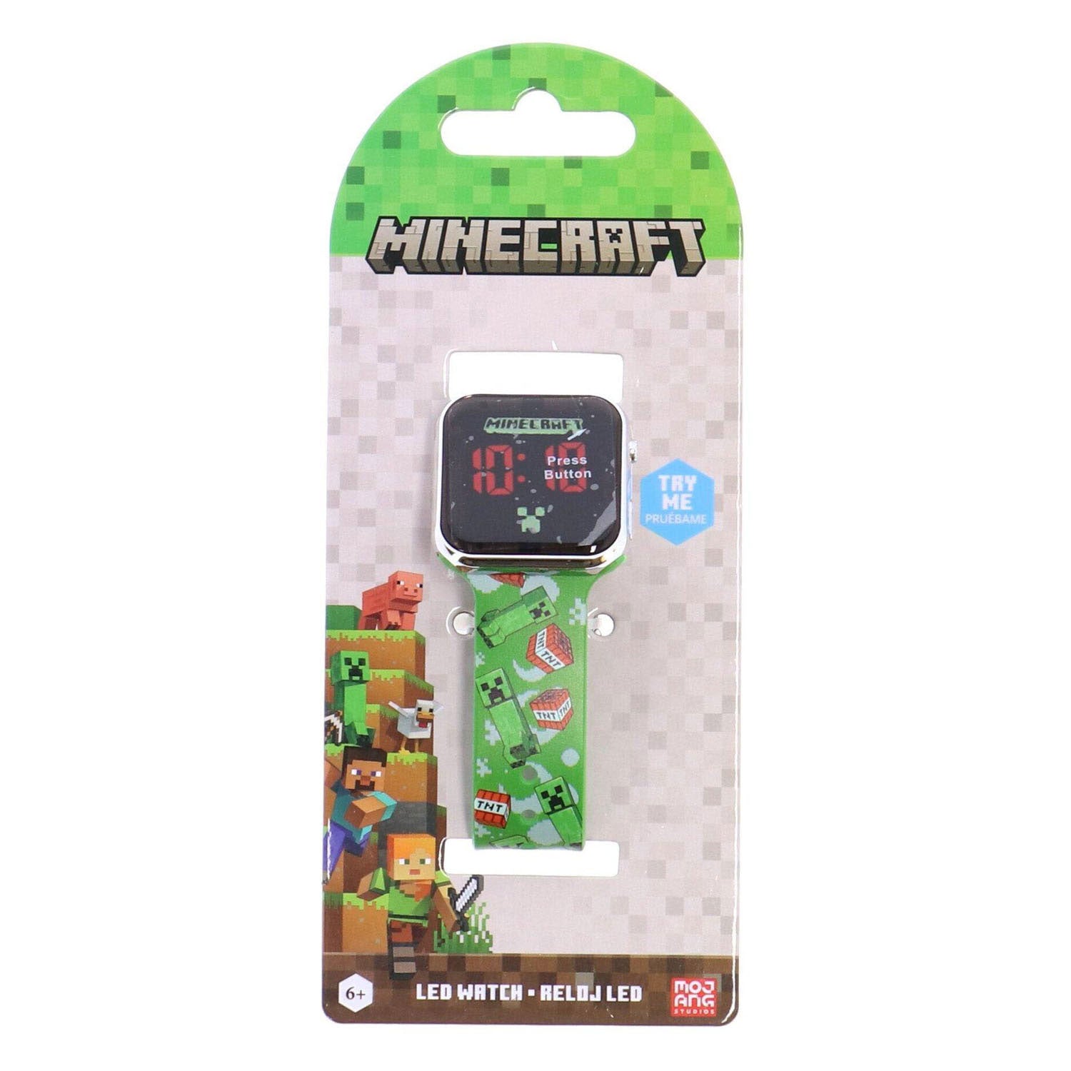 - LED Horloge Minecraft
