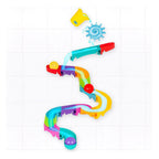 Playgro - gro -splash and slide- waterval glijbaan - badspeelgoed - peuter speelgoed - baby badspeelgoed - speelgoed baby - speelgoed 1 jaar -badspeeltje - water knikkerbaan -waterspeelgoed baby - waterspeelgoed peuters - inclusief 3 balletjes