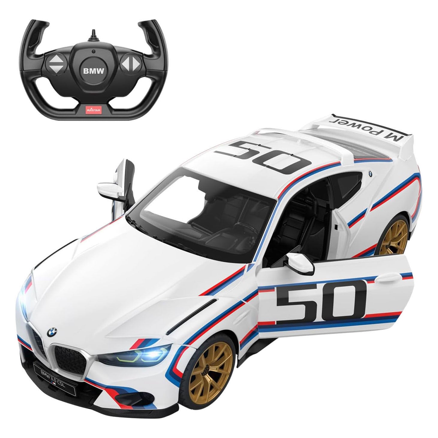 Rc - Rc Rastar bmw 3.0 csl 1:14 auto