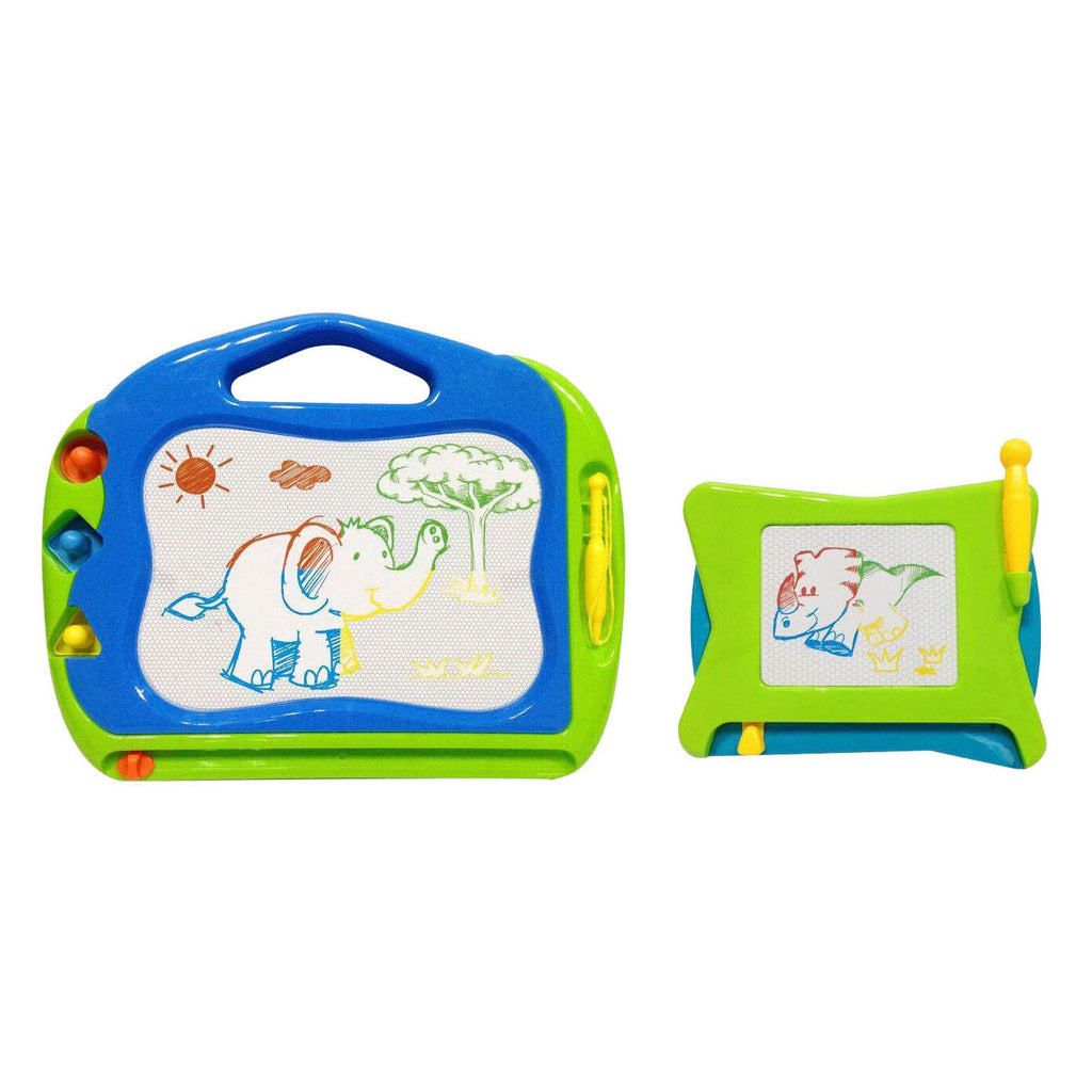 - Magnetisch Tekenbord 4 Kleuren met Reisversie