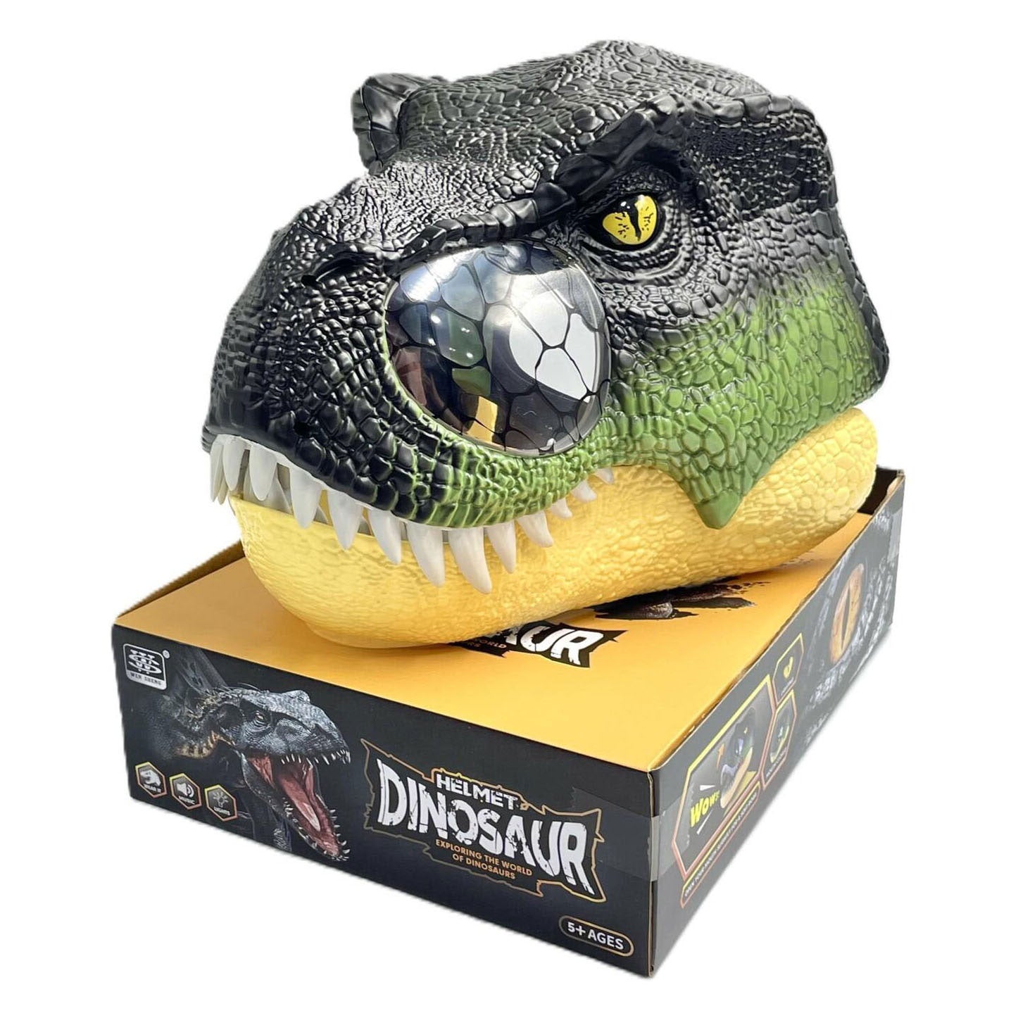 - Dinosaurusmasker met Licht en Geluid