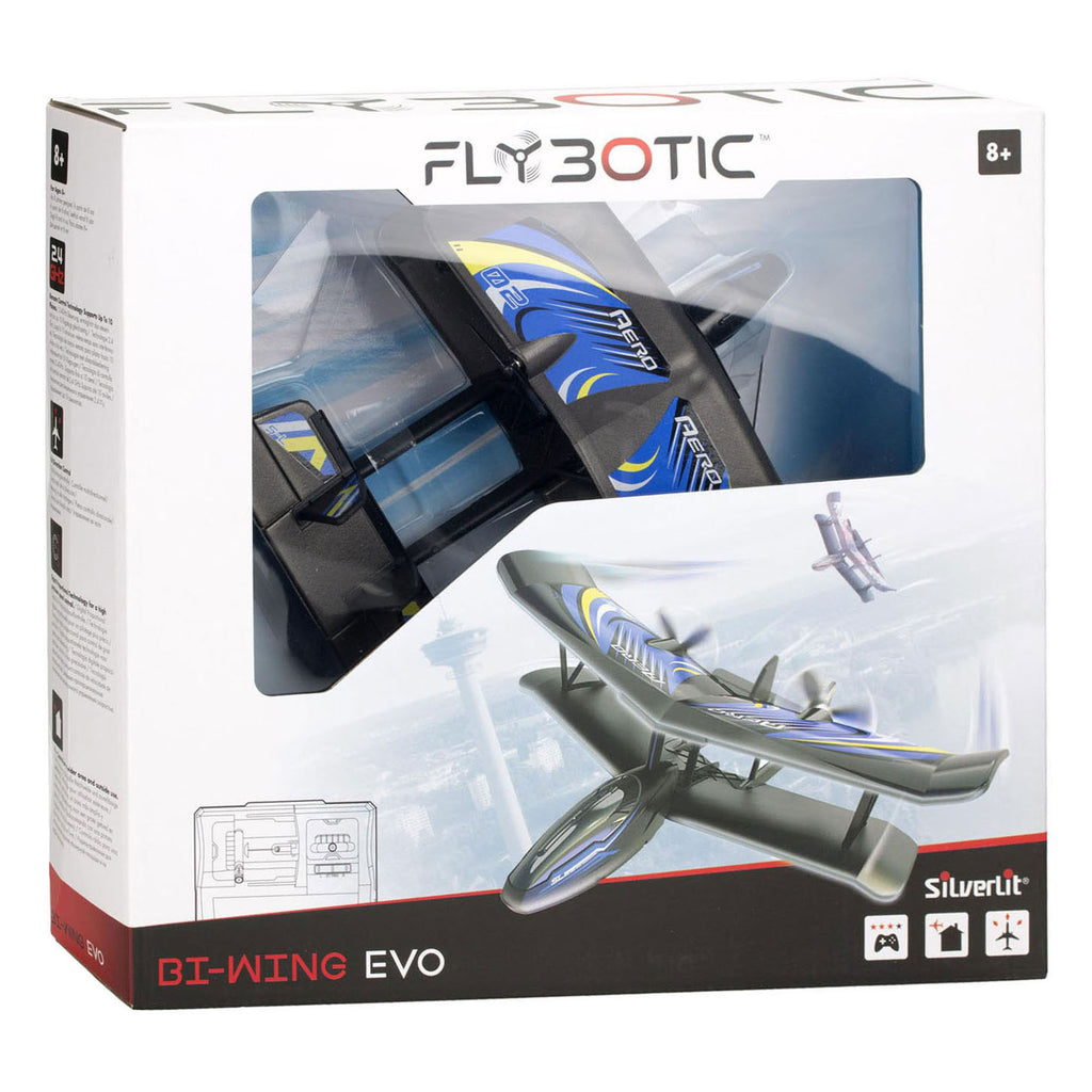 Silverlit - Silverlit Rc bi-wing evo vliegtuig