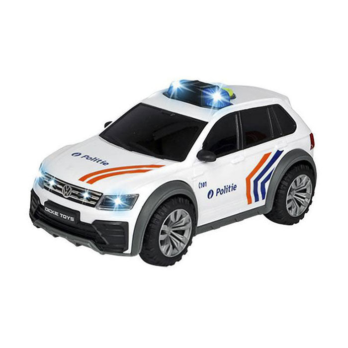 - Dickie Toys VW Tiguan Politie Belgie met Licht en Geluid - 1:18