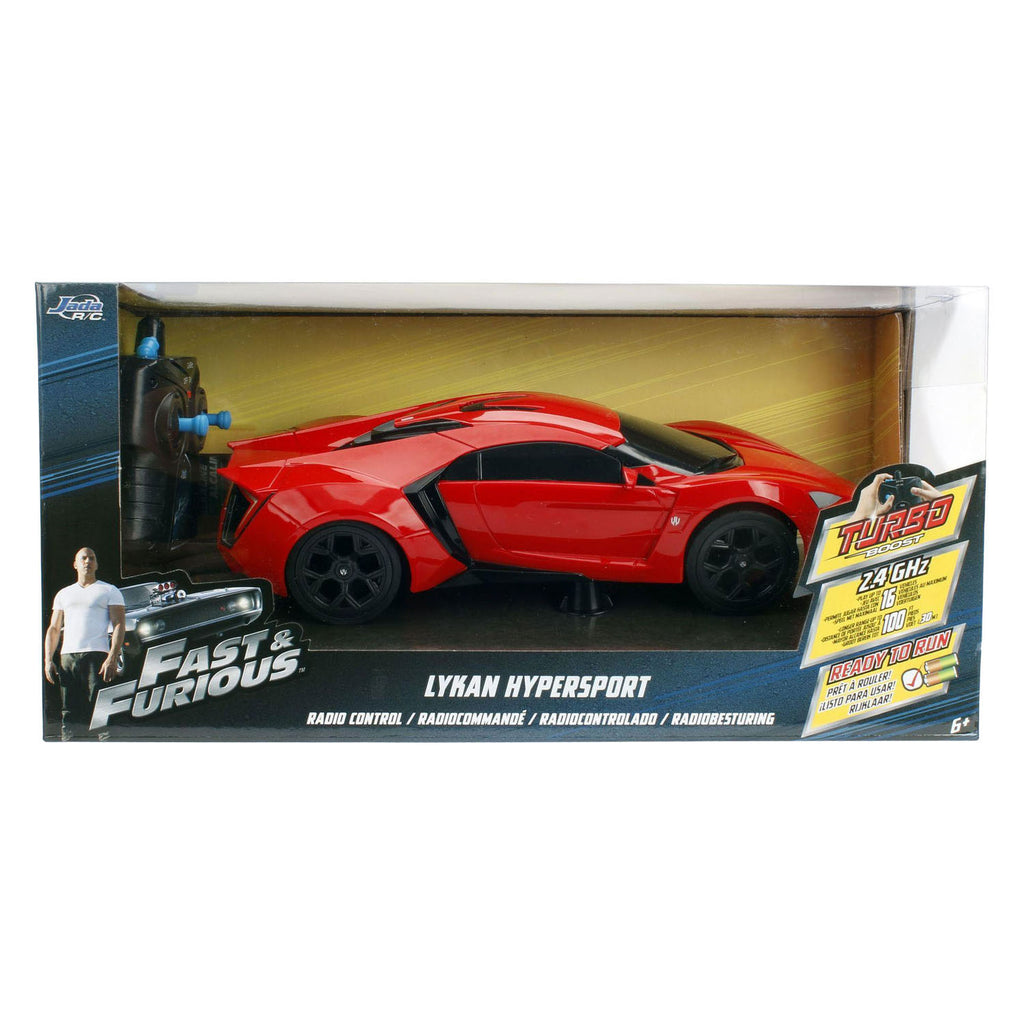 JADA - JADA Rc bestuurbare auto fast & furious rc lykan hypersport - 1:17
